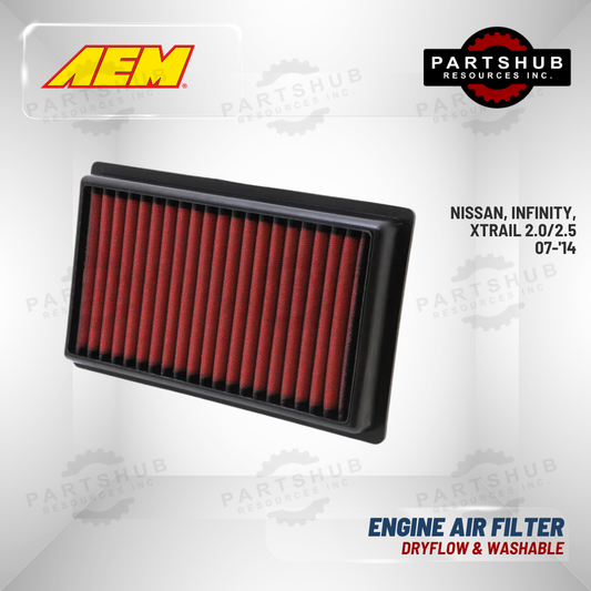 AEM DRYFLOW AIR FILTER (NISSAN XTRAIL 2L/2.5L 07-14)
