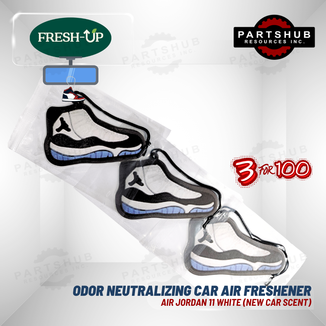 3 FOR 100 FRESHUP ODOR NEUTRALIZING CAR AIR FRESHENER (NEW CAR SCENT)