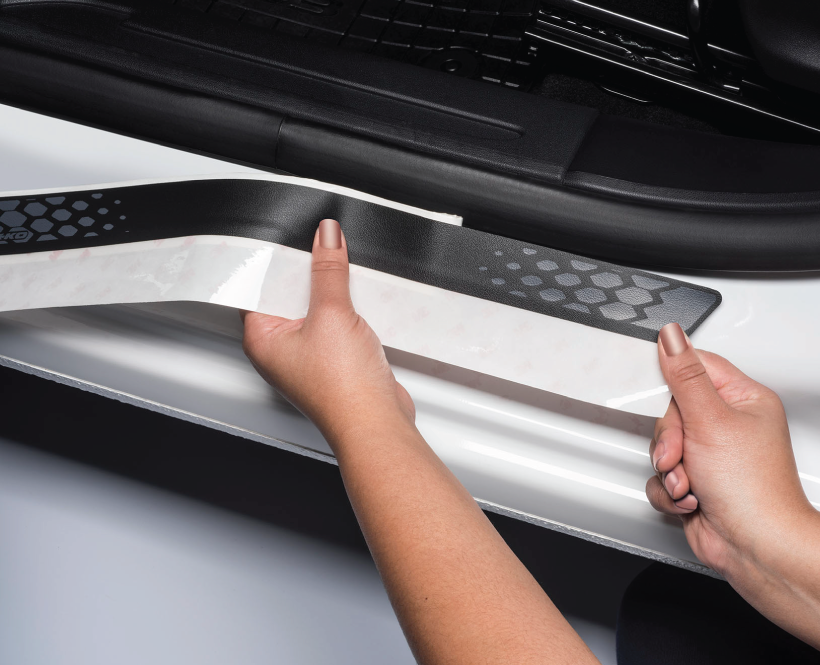 KEKO DOOR STEP SILL ADHESIVE PROTECTOR K868 (4-DOOR UNIVERSAL)