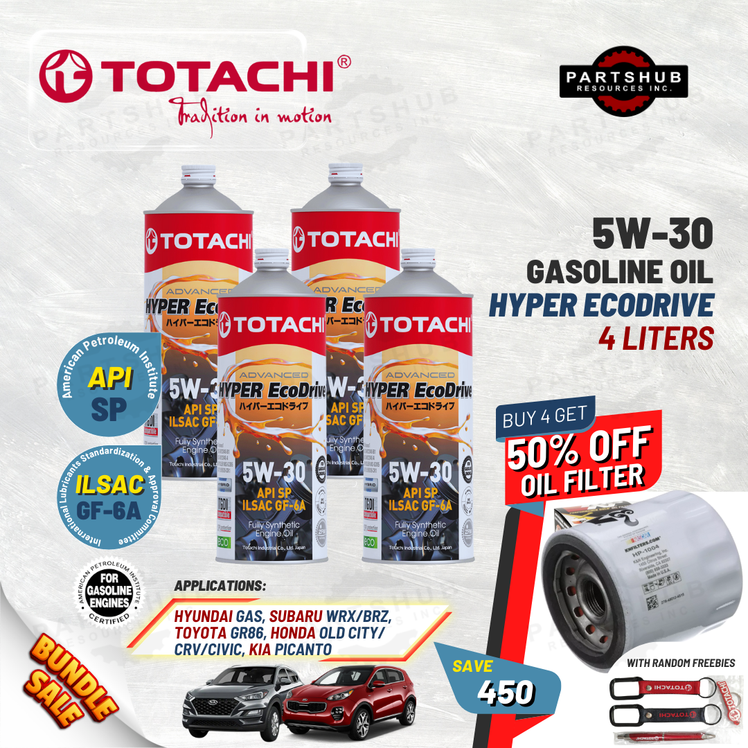 TOTACHI+PACKAGES (HYUNDAI,KIA) HYPER ECODRIVE API-SP ILSAC GF-6A GASOLINE OIL