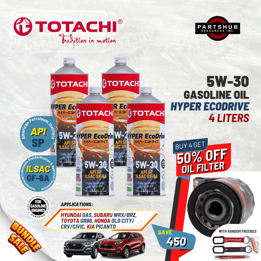 TOTACHI+PACKAGES (HYUNDAI,KIA) HYPER ECODRIVE API-SP ILSAC GF-6A GASOLINE OIL