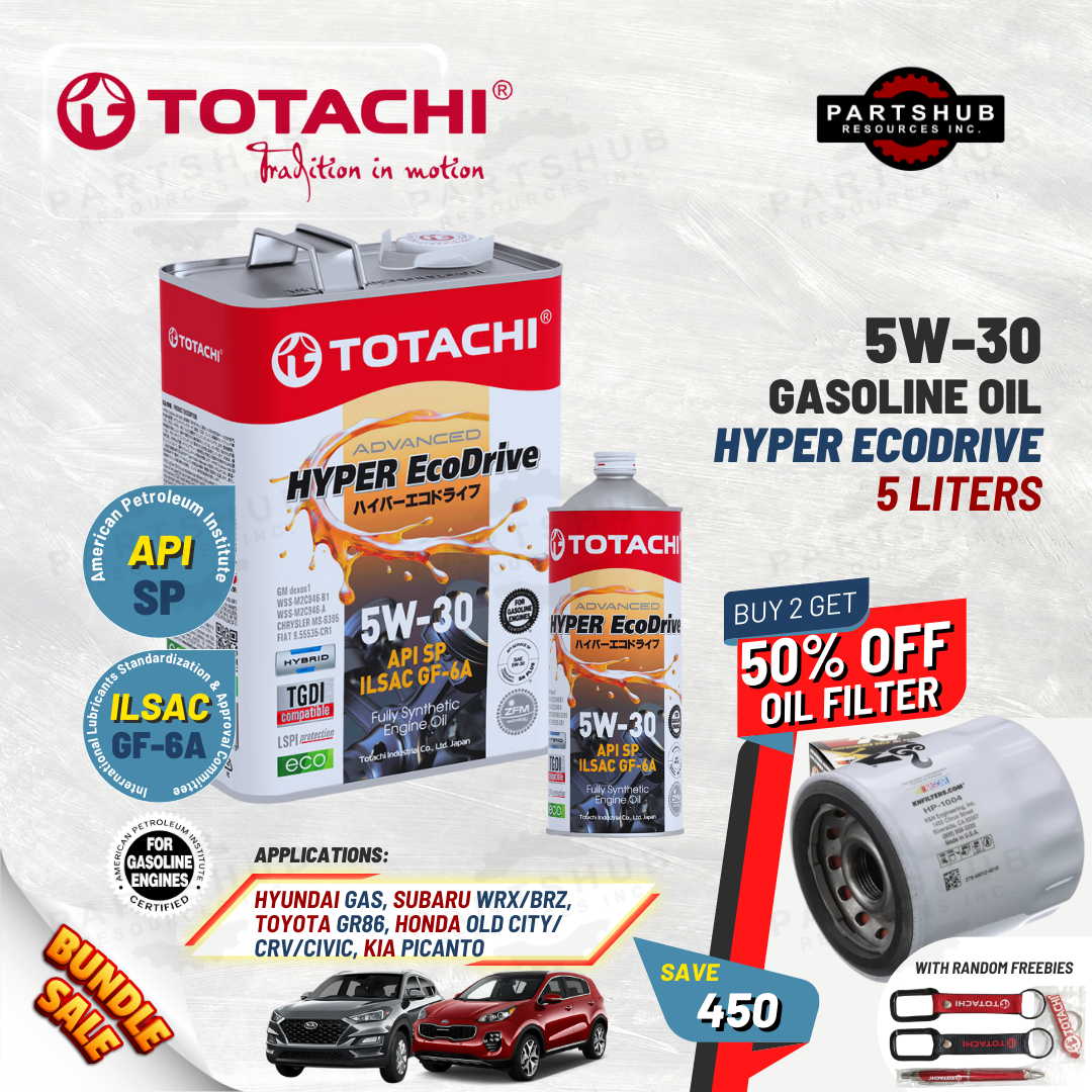 TOTACHI+PACKAGES (HYUNDAI,KIA) HYPER ECODRIVE API-SP ILSAC GF-6A GASOLINE OIL