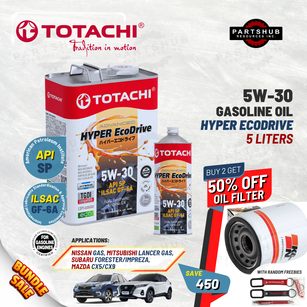 TOTACHI+PACKAGES (NISSAN,SUBARU) HYPER ECODRIVE API-SP ILSAC GF-6A GASOLINE OIL