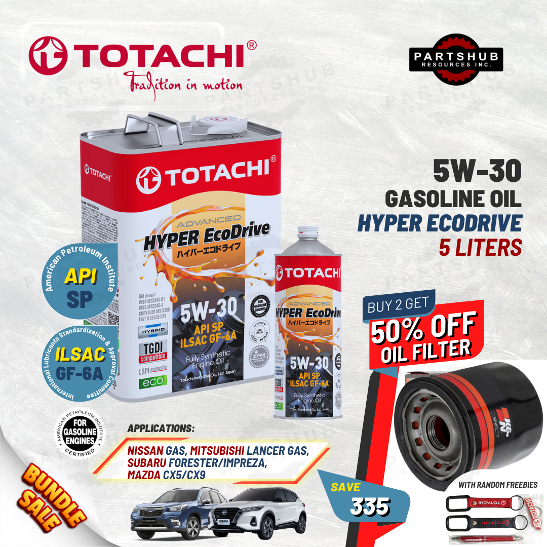 TOTACHI+PACKAGES (NISSAN,SUBARU) HYPER ECODRIVE API-SP ILSAC GF-6A GASOLINE OIL