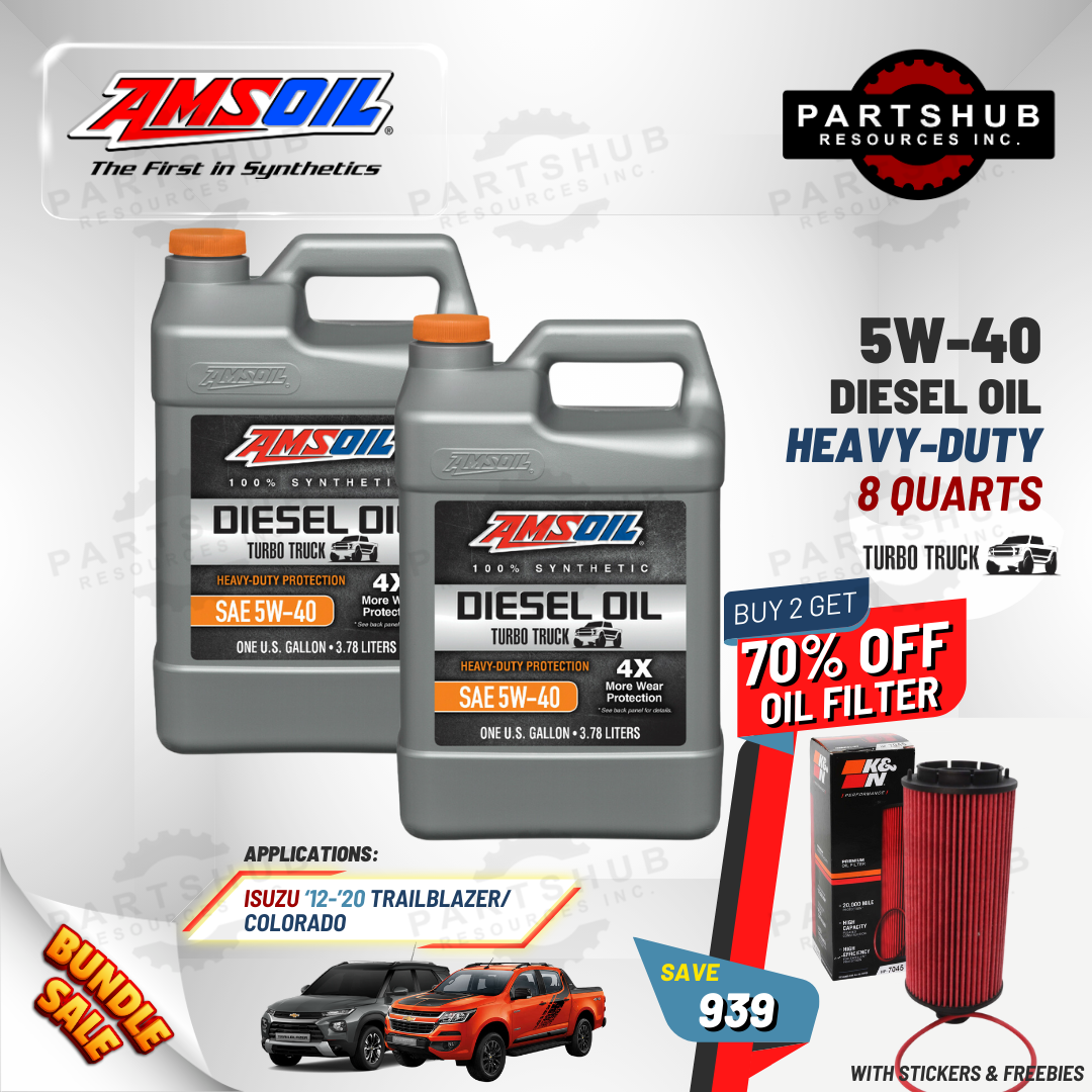 AMSOIL PACKAGES (TRAILBLAZER/COLORADO 2.4L/2.8L) DIESEL OIL