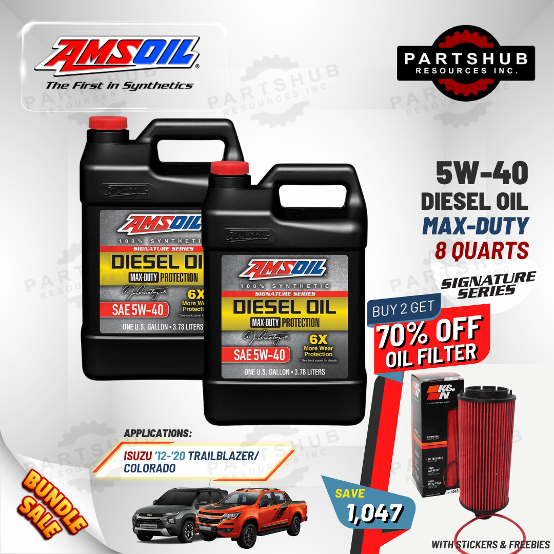 AMSOIL PACKAGES (TRAILBLAZER/COLORADO 2.4L/2.8L) DIESEL OIL
