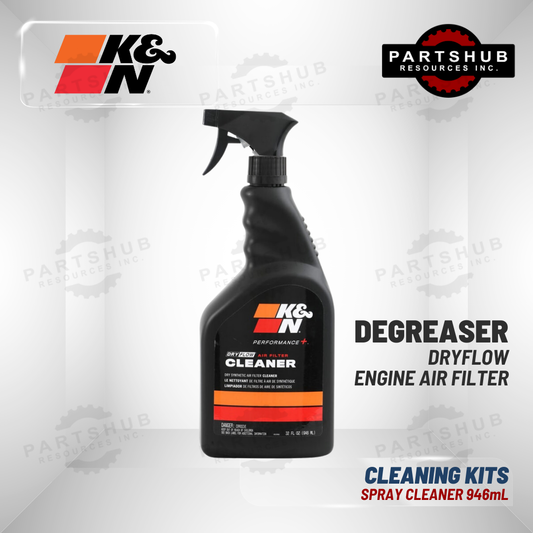 K&N CLEANING KIT DRYFLOW AIR FILTER CLEANER & DEGREASER 946mL
