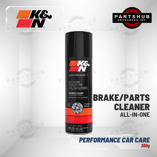 K&N PERFORMANCE CAR CARE ALL-IN-ONE/BRAKE CLEANER AEROSOL SPRAY 369g