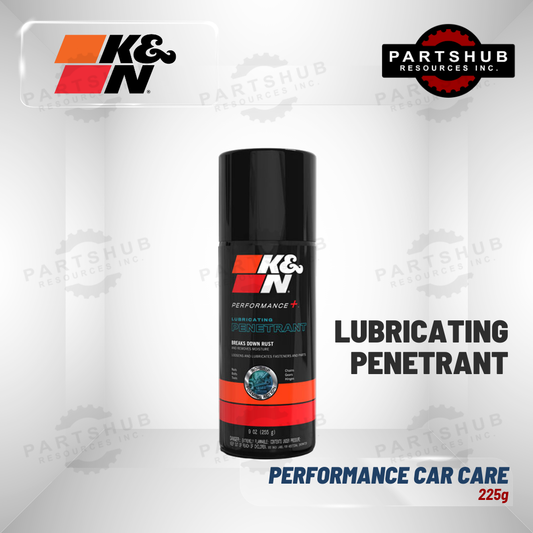 K&N PERFORMANCE CAR CARE LUBRICATING PENETRANT OIL AEROSOL SPRAY 225g