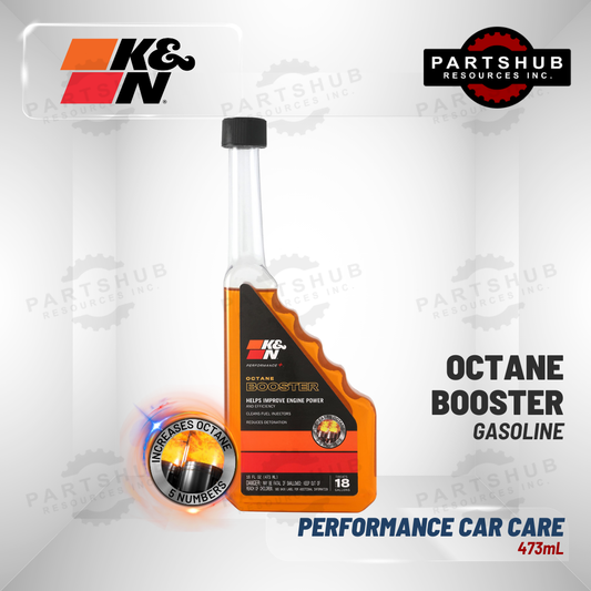K&N PERFORMANCE CAR CARE OCTANE BOOSTER CAR & MOTORCYCLE GASOLINE 473mL