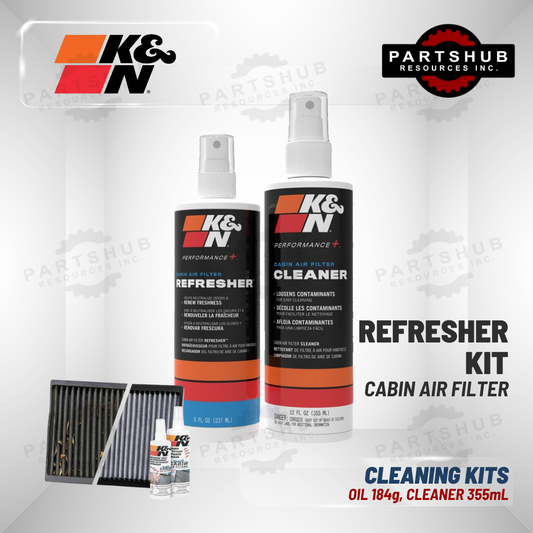 K&N CLEANING KIT REFRESHER CABIN AIR FILTER SPRAY CLEANER