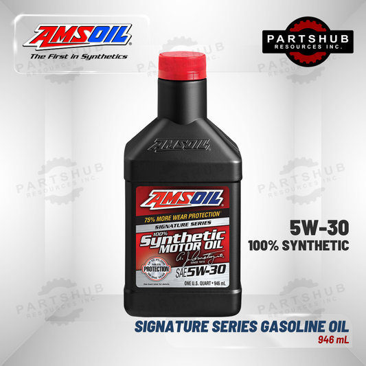AMSOIL 5W-30 SIGNATURE SERIES SYNTHETIC GASOLINE MOTOR OIL 946mL