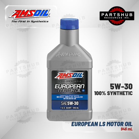 AMSOIL 5W-30 EUROPEAN LS SYNTHETIC MOTOR OIL 946mL