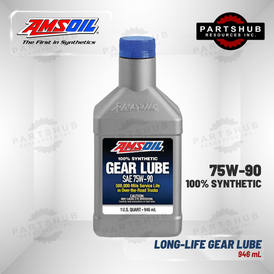 AMSOIL 75W-90 LONG LIFE SYNTHETIC GEAR LUBE 946mL