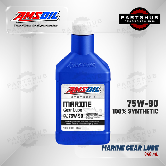 AMSOIL 75W-90 MARINE GEAR LUBE 946mL