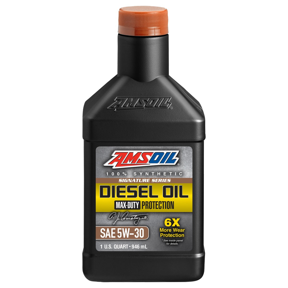 AMSOIL 5W-30 SIGNATURE SERIES 6X MAX-DUTY SYNTHETIC DIESEL OIL