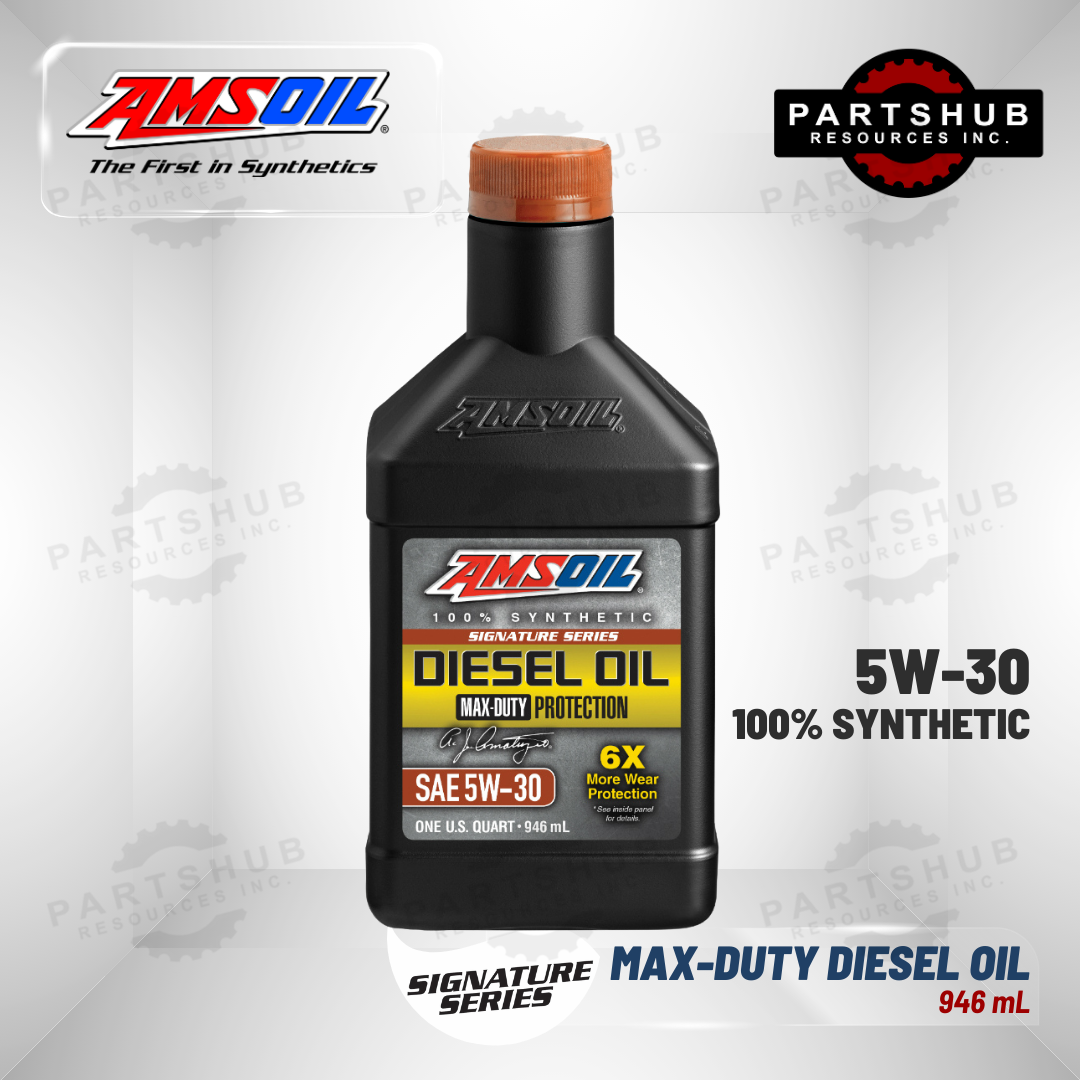 AMSOIL 5W-30 SIGNATURE SERIES 6X MAX-DUTY SYNTHETIC DIESEL OIL