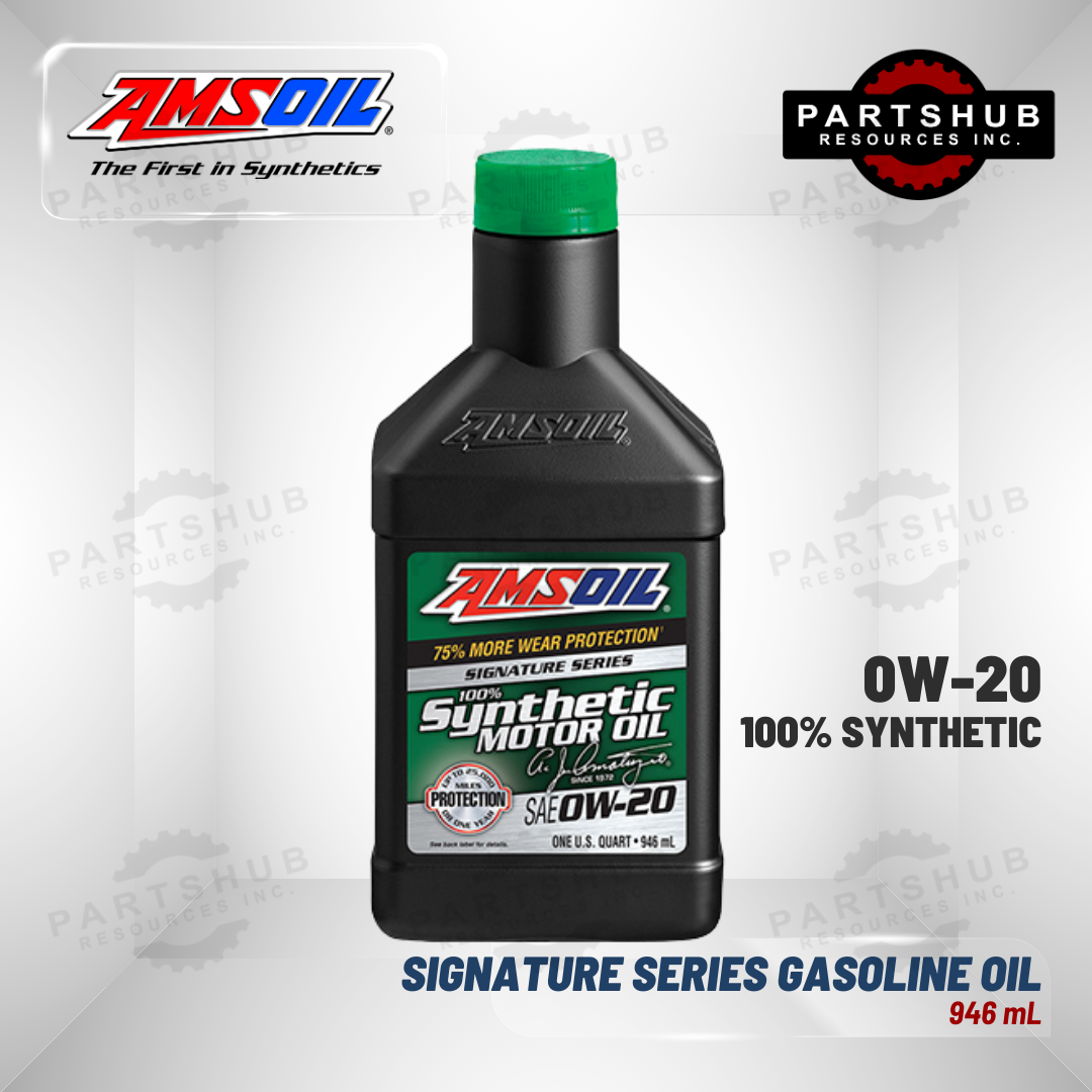 AMSOIL 0W-20 SIGNATURE SERIES SYNTHETIC GASOLINE MOTOR OIL 946mL