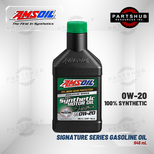 AMSOIL 0W-20 SIGNATURE SERIES SYNTHETIC GASOLINE MOTOR OIL 946mL