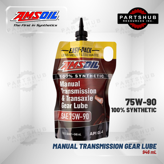 AMSOIL 75W-90 MANUAL TRANSMISSION FLUID & TRANSAXLE GEAR LUBE 946mL