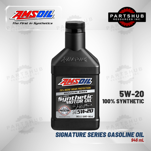 AMSOIL 5W-20 SIGNATURE SERIES SYNTHETIC GASOLINE MOTOR OIL 946mL