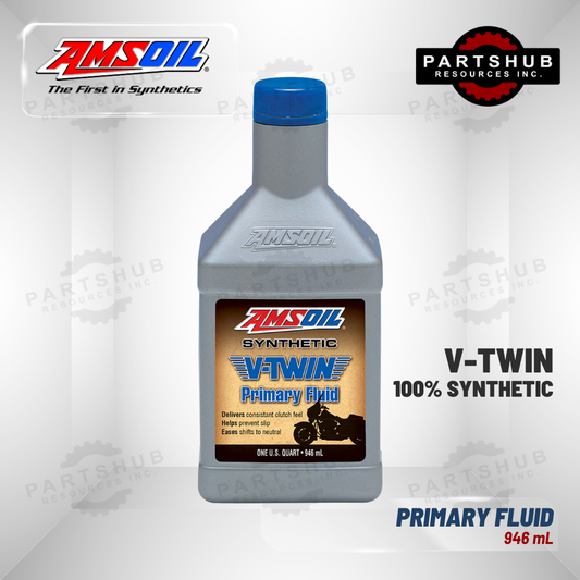 AMSOIL V-TWIN SYNTHETIC PRIMARY FLUID 946mL