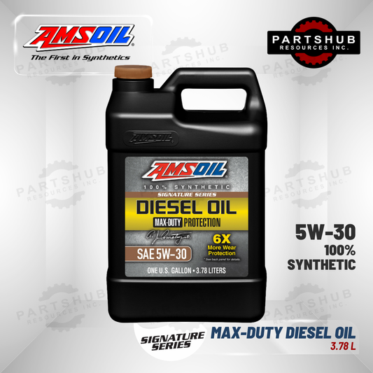 AMSOIL 5W-30 SIGNATURE SERIES 6X MAX-DUTY SYNTHETIC DIESEL OIL