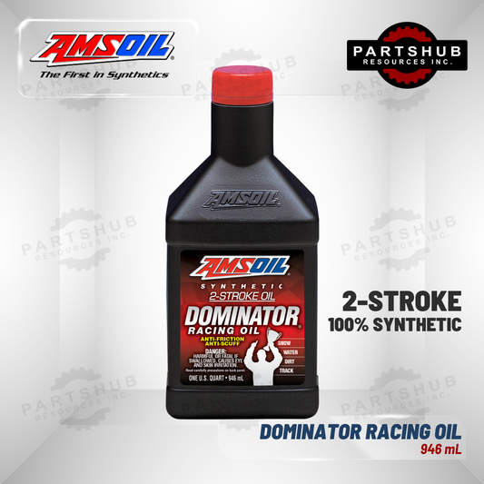 AMSOIL DOMINATOR SYNTHETIC 2-STROKE RACING OIL 946mL