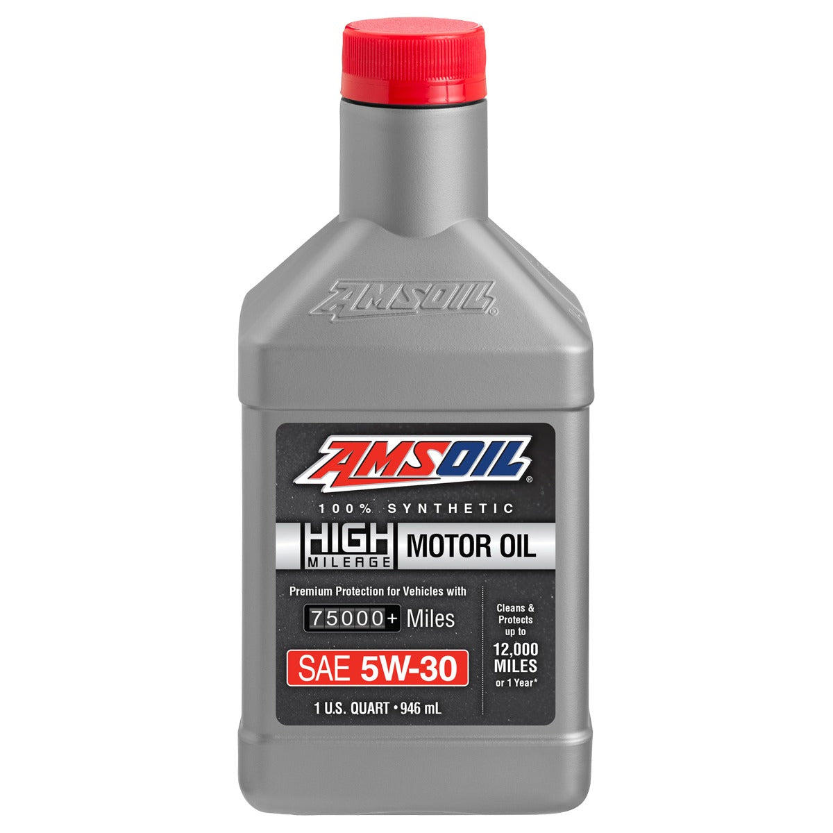 AMSOIL 5W-30 HIGH-MILEAGE MOTOR OIL 946mL