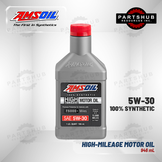 AMSOIL 5W-30 HIGH-MILEAGE MOTOR OIL 946mL