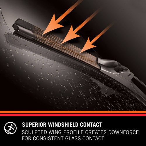K&N PURE SILICONE WIPER BLADES (FRONT)