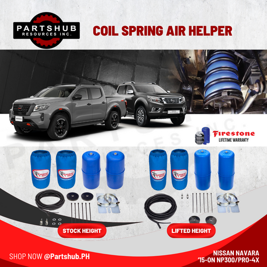 AIRBAG MAN AIR SUSPENSION (NISSAN NAVARA NP300/PRO-4X '15-ON) COIL SPRING HELPER KITS