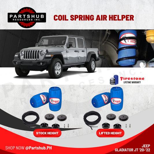 AIRBAG MAN AIR SUSPENSION (JEEP GLADIATOR JT '20-'22) COIL SPRING HELPER KITS