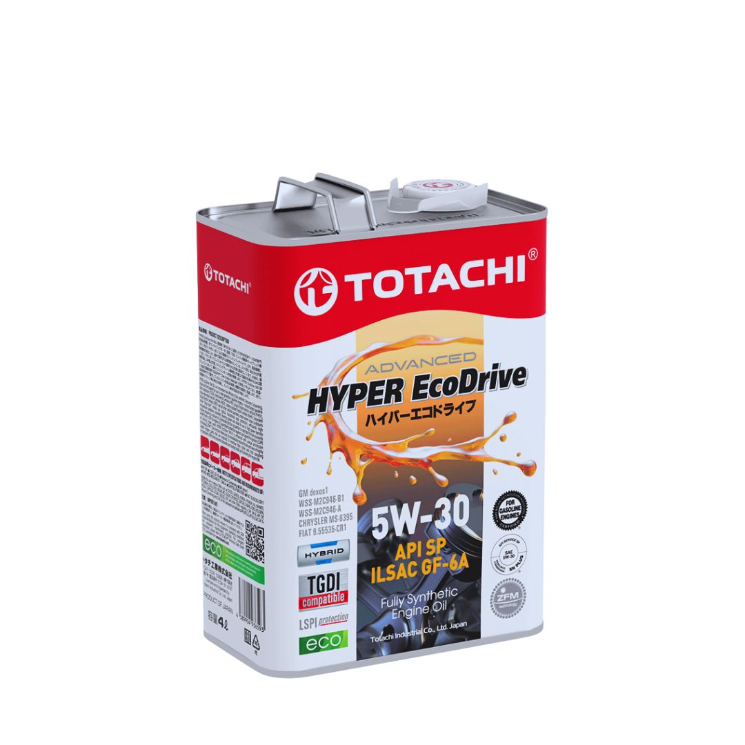 TOTACHI 5W-30 HYPER ECODRIVE API-SP ILSAC GF-6A GASOLINE OIL