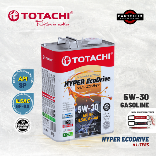 TOTACHI 5W-30 HYPER ECODRIVE API-SP ILSAC GF-6A GASOLINE OIL