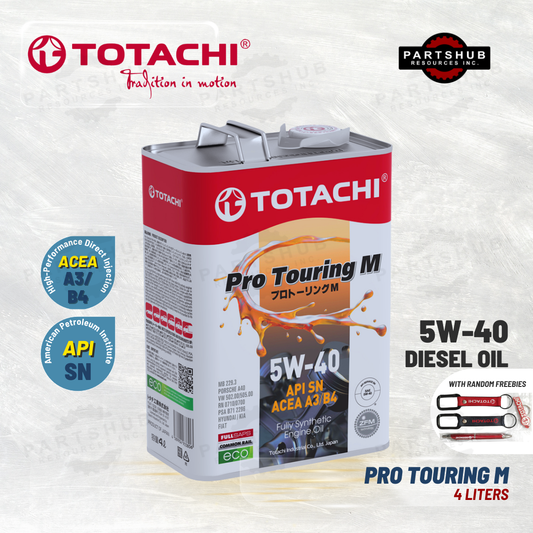 TOTACHI 5W-40 PRO TOURING M API-SP ACEA A3/B4 DIESEL OIL