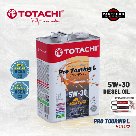 TOTACHI 5W-30 PRO TOURING L API-SP ACEA C2/C3 DIESEL OIL
