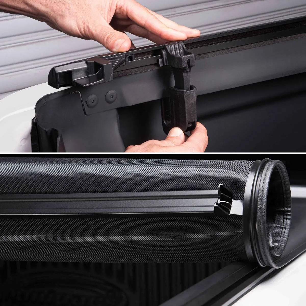 KEKO GRX PRO-BLACK SOFT TONNEAU COVER (HILUX VIGO/CHAMP '05-'15 W/O FASHION BAR)