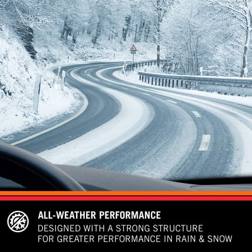 K&N PURE SILICONE WIPER BLADES (FRONT)