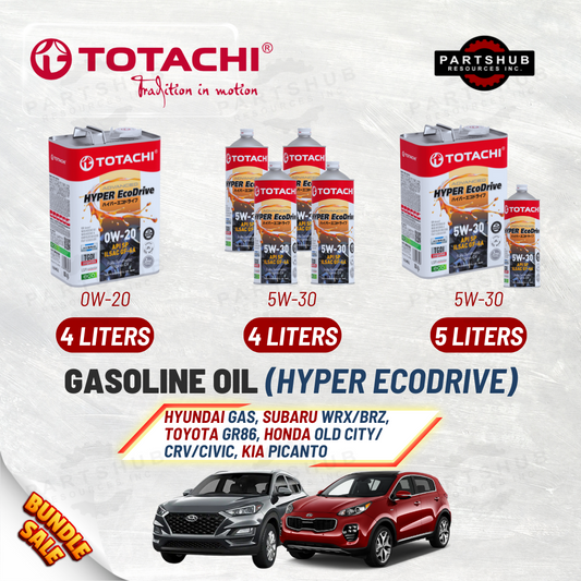 TOTACHI+PACKAGES (HYUNDAI,KIA) HYPER ECODRIVE API-SP ILSAC GF-6A GASOLINE OIL