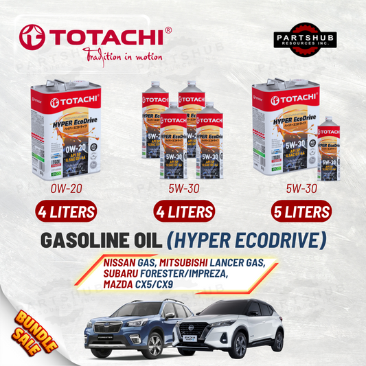 TOTACHI+PACKAGES (NISSAN,SUBARU) HYPER ECODRIVE API-SP ILSAC GF-6A GASOLINE OIL