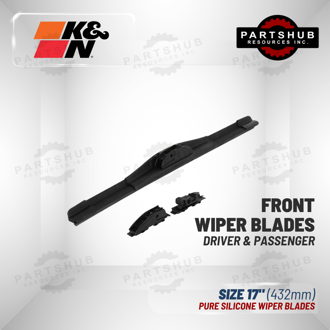 K&N PURE SILICONE WIPER BLADES (FRONT)