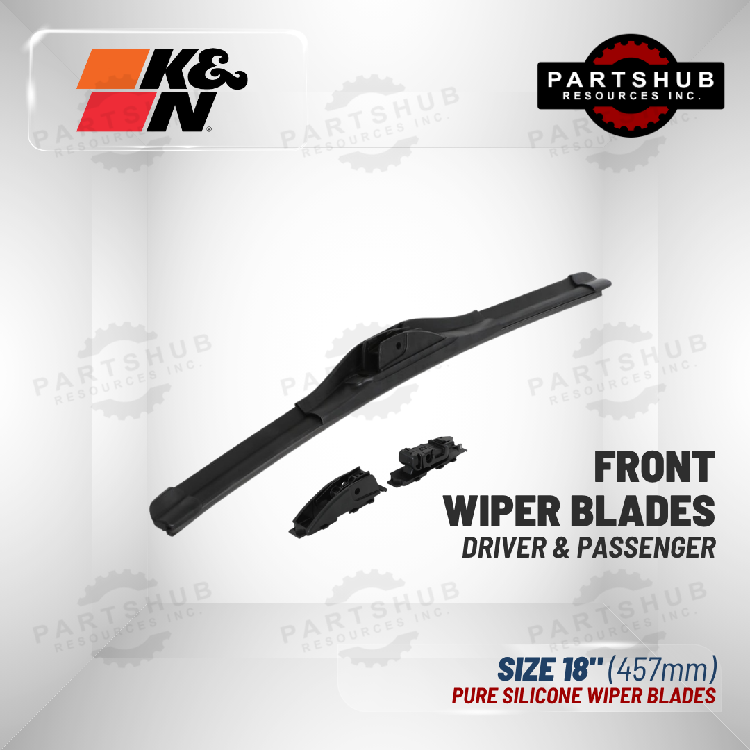 K&N PURE SILICONE WIPER BLADES (FRONT)