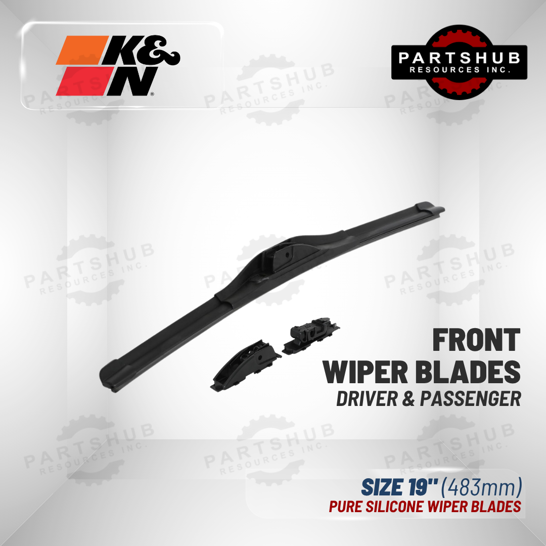 K&N PURE SILICONE WIPER BLADES (FRONT)