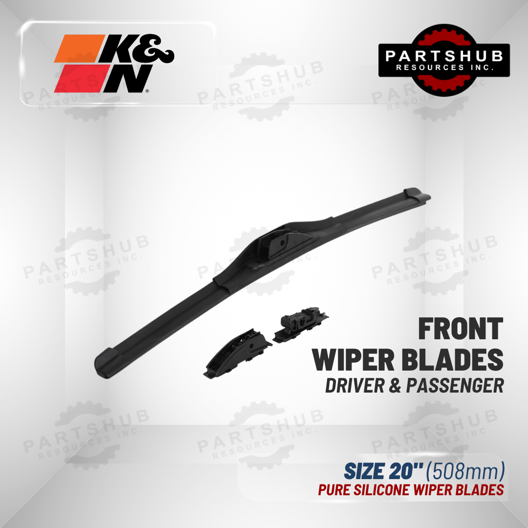 K&N PURE SILICONE WIPER BLADES (FRONT)