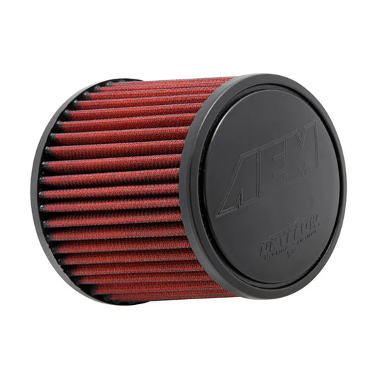 AEM DRYFLOW AIR FILTER (UNIVERSAL CONE TYPE DIAMETER 2.5"/HEIGHT 5")