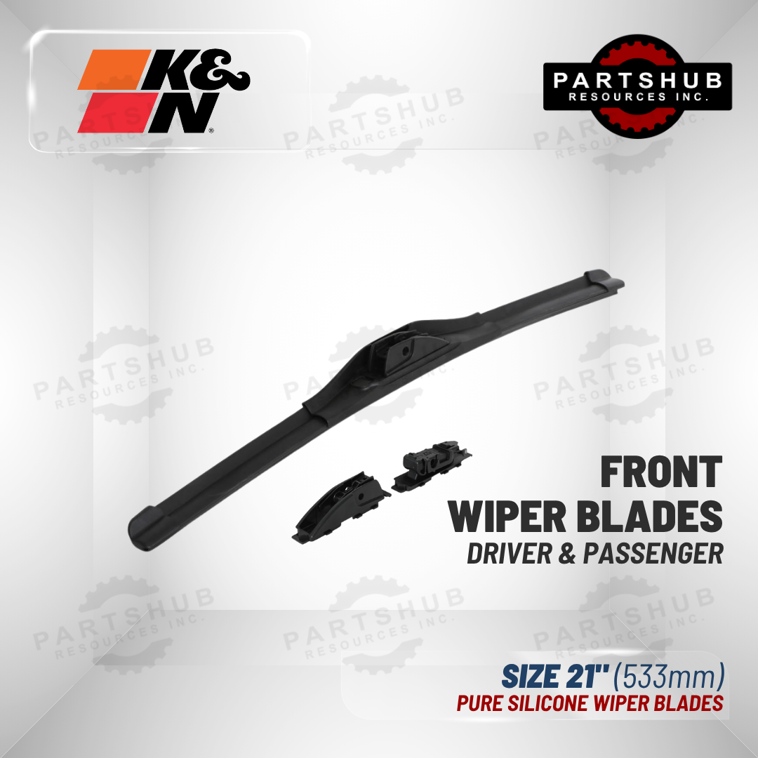 K&N PURE SILICONE WIPER BLADES (FRONT)