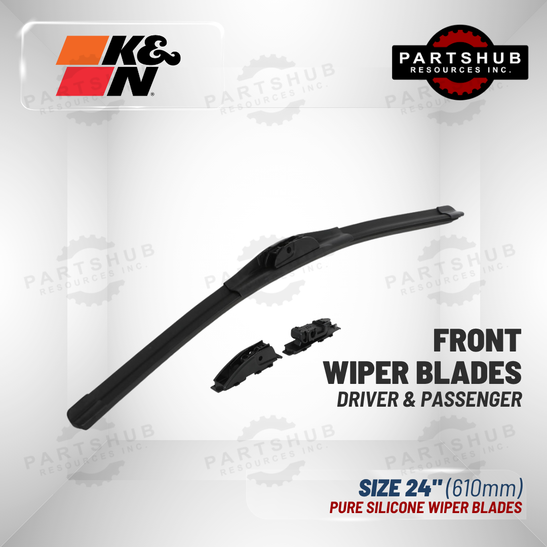 K&N PURE SILICONE WIPER BLADES (FRONT)