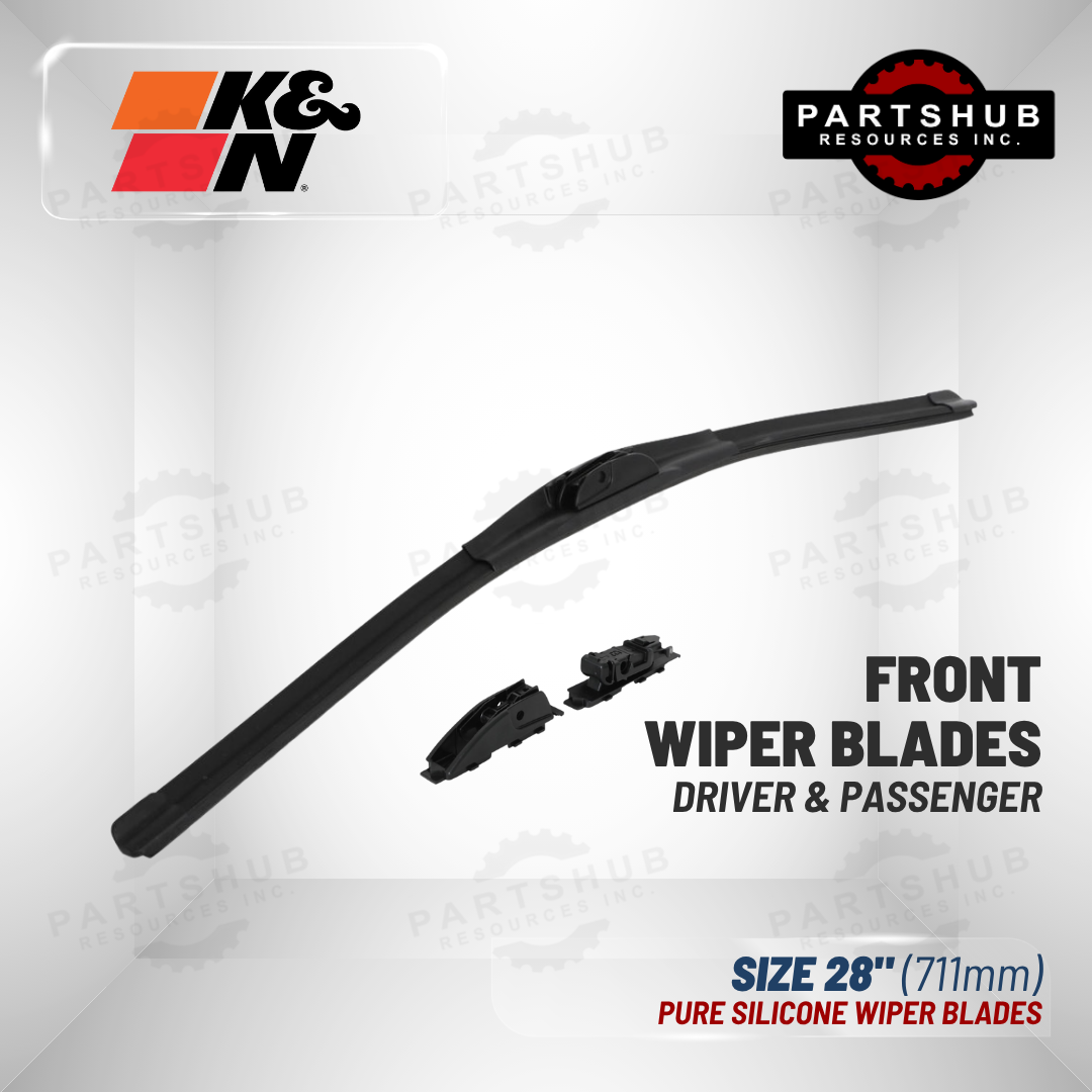 K&N PURE SILICONE WIPER BLADES (FRONT)