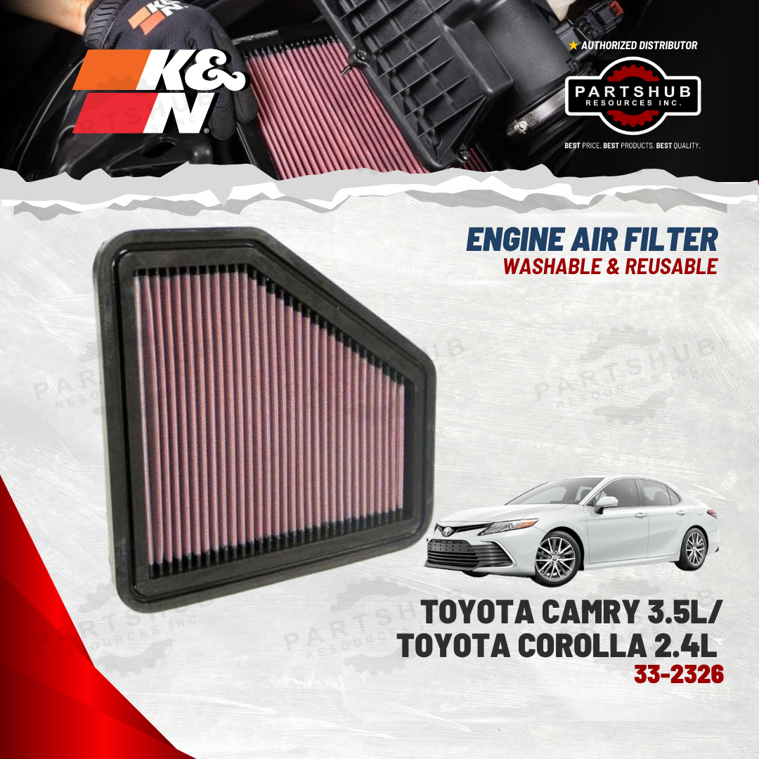 K&N AIR FILTER (Camry 2.4, Camry 3.5)